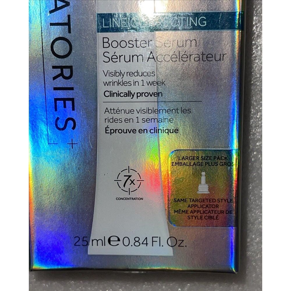 No7 Laboratories Line Correcting Booster Wrinkle Reducer Serum 0.84 oz 25 ml NEW - Picture 4 of 14